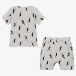Turtledove London Grey Cotton Seahorse Shorts Set -The Little Outfit Sales Store turtledove london grey cotton seahorse shorts set 540657 ca5d2170687897a1ca3ae5a32cc611bbc12e0e1d