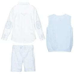 Tutto Piccolo Blue Shorts Set (4 Piece) -The Little Outfit Sales Store tutto piccolo blue shorts set 4 piece 330829 4fed1c4afb87587afb5a51760a65d34622f62fa0
