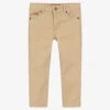 U.S. Polo Assn. Boys Beige Cotton Trousers