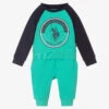 U.S. Polo Assn. Boys Green Cotton Tracksuit