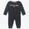 U.S. Polo Assn. Boys Navy Blue Logo Tracksuit