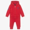 U.S. Polo Assn. Boys Red Hooded Tracksuit