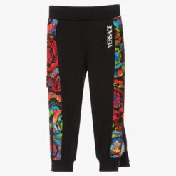 Versace Boys Black Barocco Joggers -The Little Outfit Sales Store versace boys black barocco joggers 476062 f738bc57db5fc7305d524dcae2ea75482c3c0a84