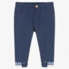 Versace Boys Blue Greca Trousers