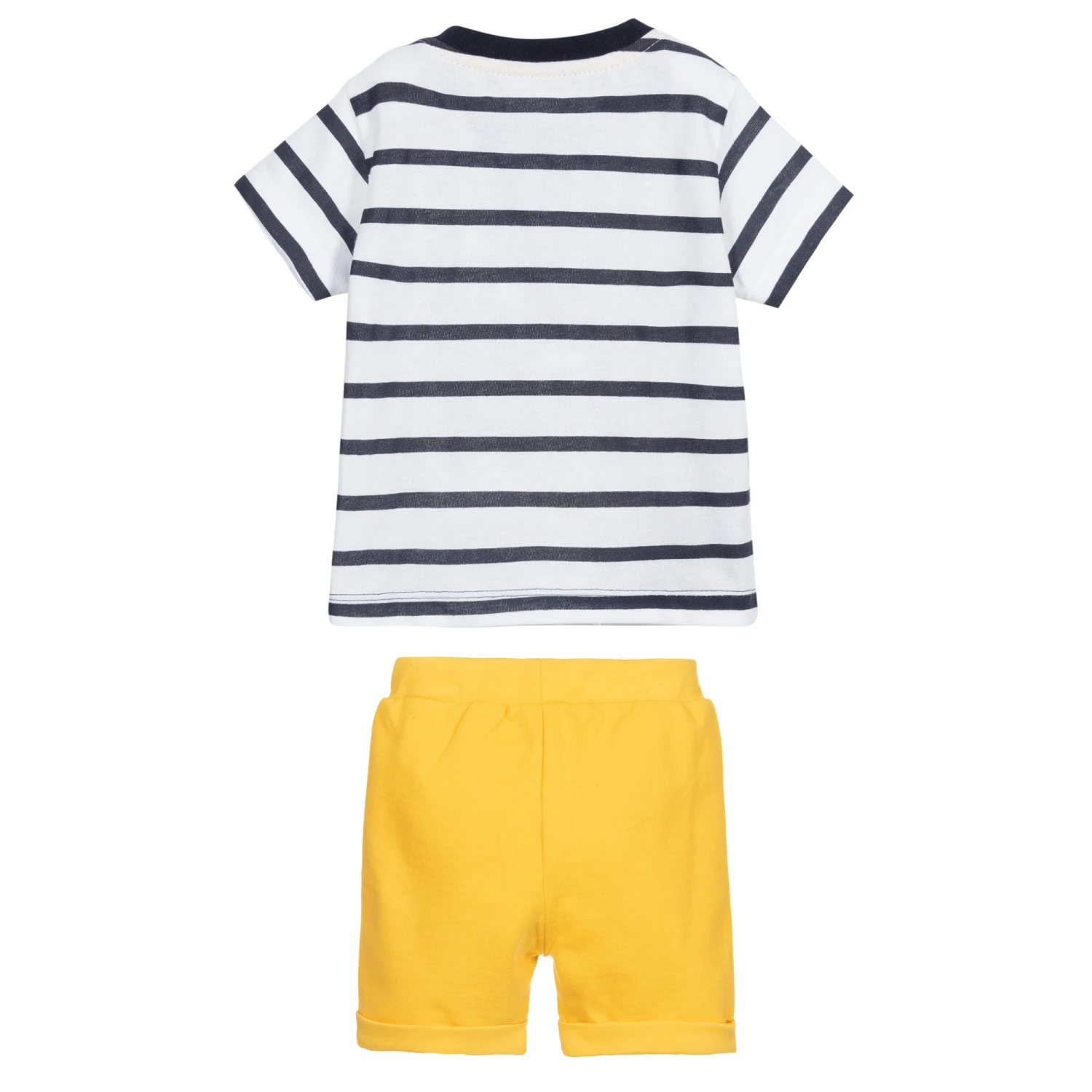 Week-end à La Mer Boys Cotton Shorts Set 3 Week-end à La Mer Boys Cotton Shorts Set - Image 3