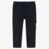 Week-end à La Mer Boys Navy Blue Cotton Joggers