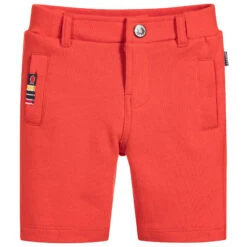 Week-end à La Mer Boys Orange Jersey Shorts