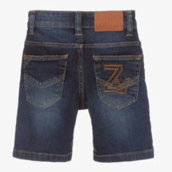 Zadig & Voltaire Zadig&Voltaire Boys Blue Cotton Denim Shorts -The Little Outfit Sales Store zadig voltaire boys blue cotton denim shorts 440676 1ae9d5882f70eea799aabefe7ae4bf5a77543a54